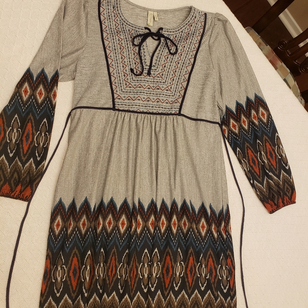 Sahalie Sweater Dress Tunic Size L GUC